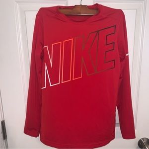 Nike Dri-Fit Boys Long Sleeve Shirt
